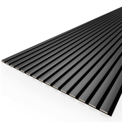 Панель стеновая акустическая МДФ Stella Comfort De Luxe Black Lead